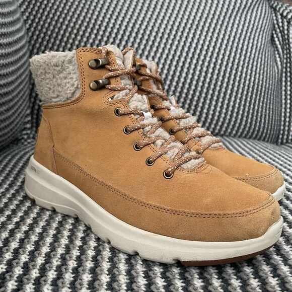 Skechers ON-THE-GO GLACIAL ULTRA - WOODLANDS BOOT women’s shoe size 8.5 - Picture 2 of 11